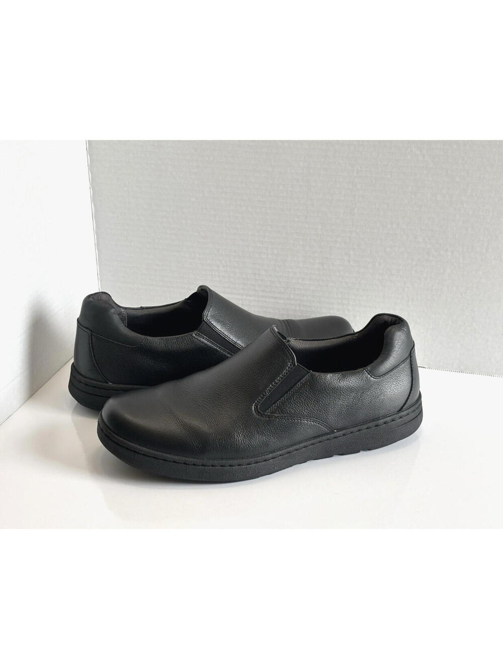 Dansko Thomas Loafers Men's 45/12 Black Leather Slip-On Waterproof Comfort Shoes